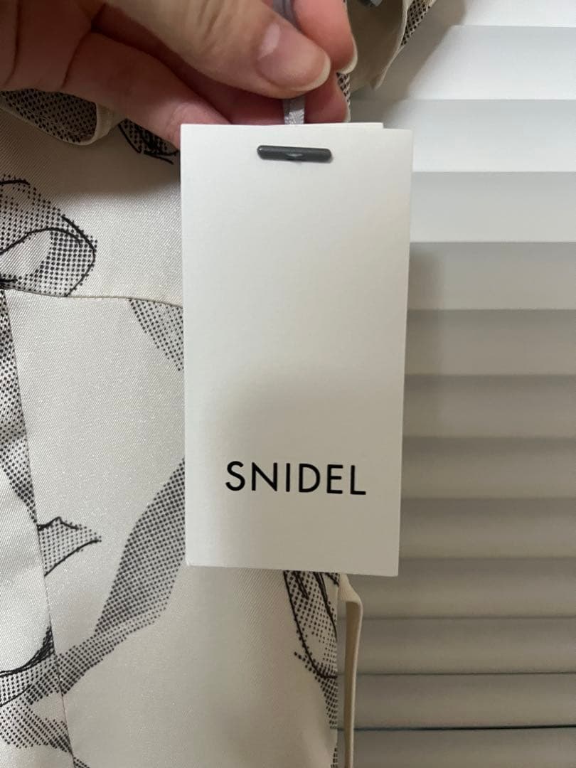 SNIDEL リボンスリーブデザインワンピース サイズ1