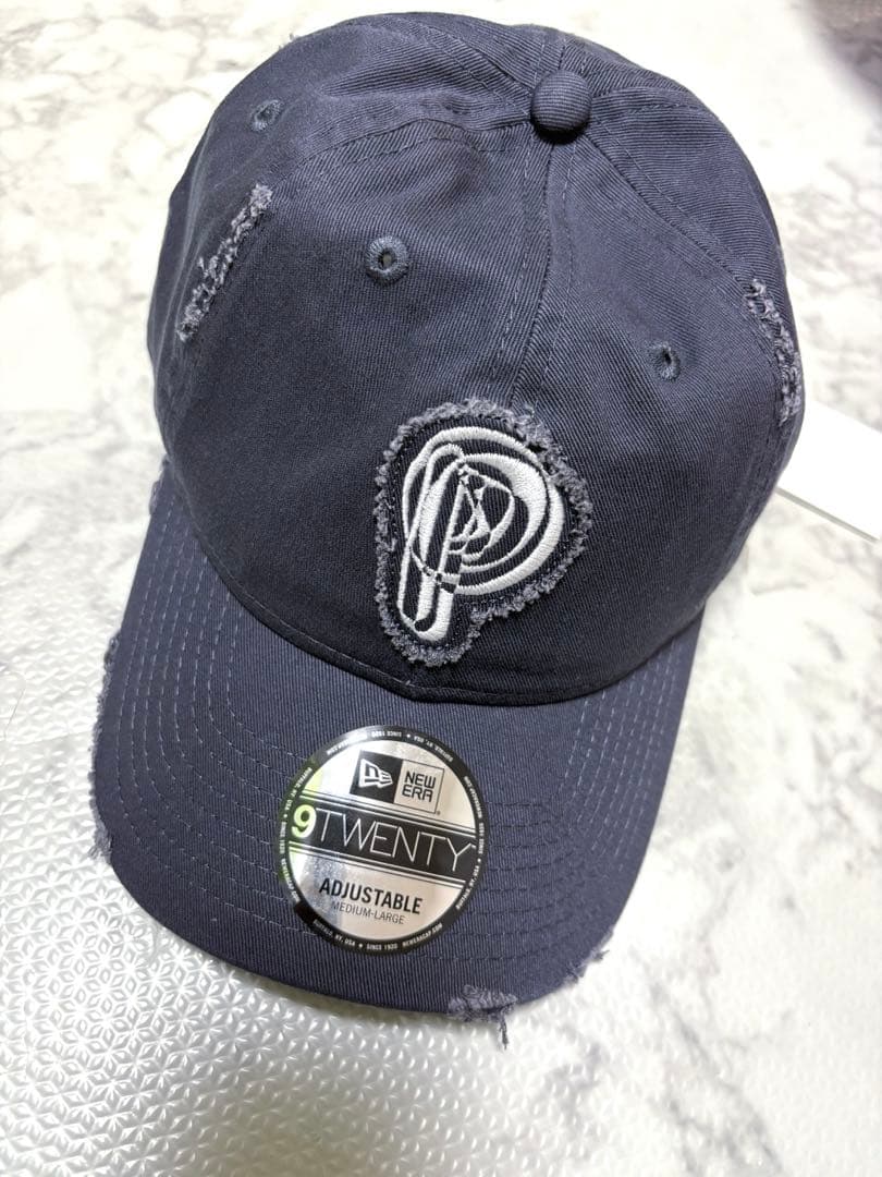 帽子 NEW ERA PERVERZE Scrap Initial Cap Gray