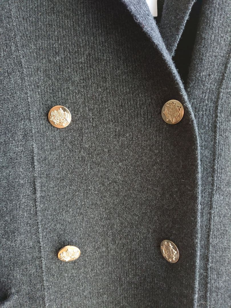 23区　今季【見上愛さん着/Oggi掲載】カシミヤブレンド ニットジャケット