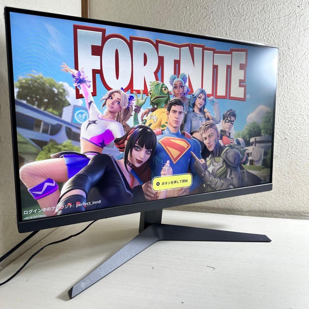 LG 180Hz対応 23.7インチ ゲーミングモニター