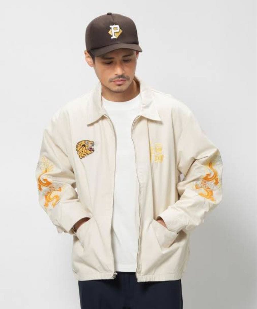 美品 ALPHA INDUSTRIES アルファ 刺繍　ベトジャン