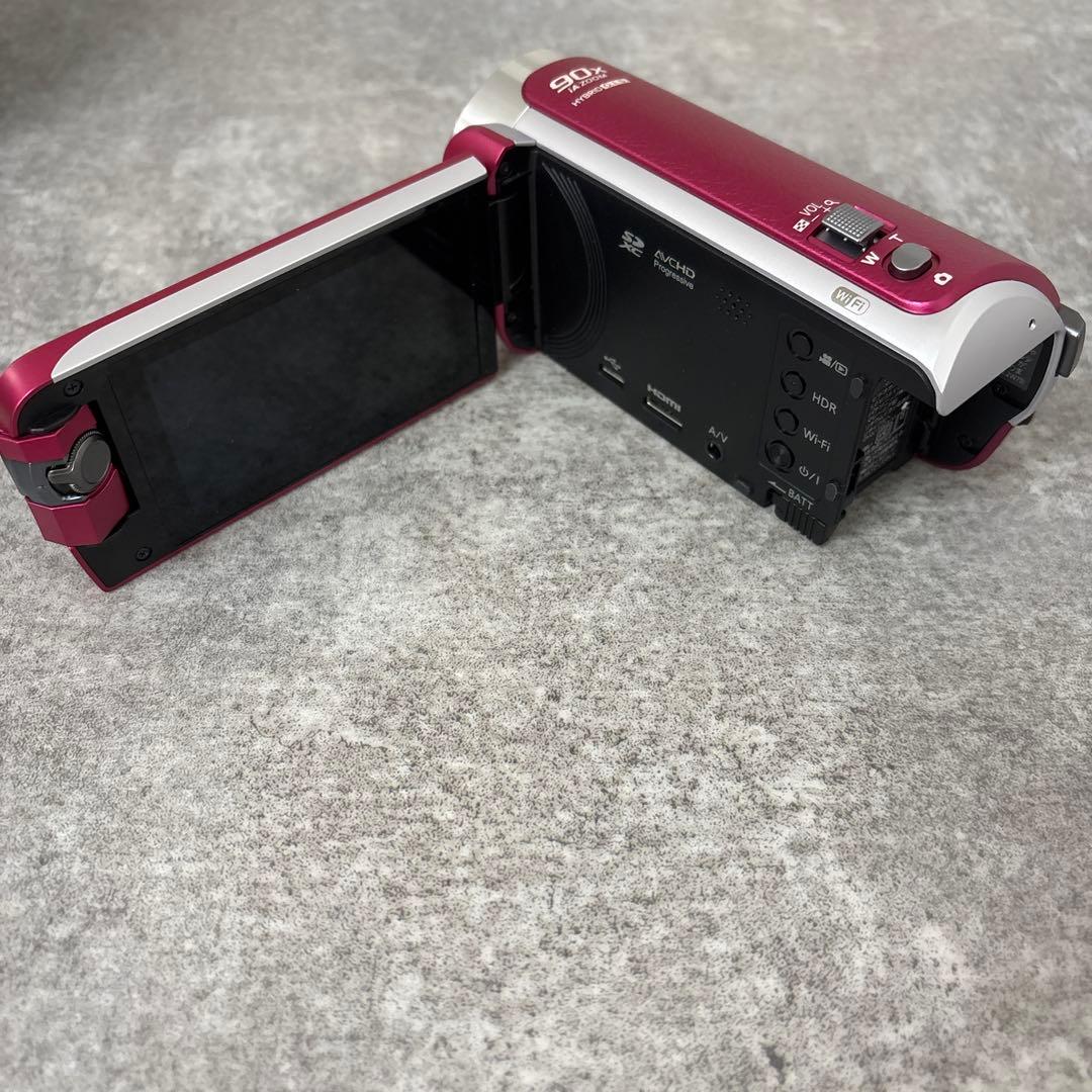 Panasonic HC-W590M ピンク ビデオカメラ 本体