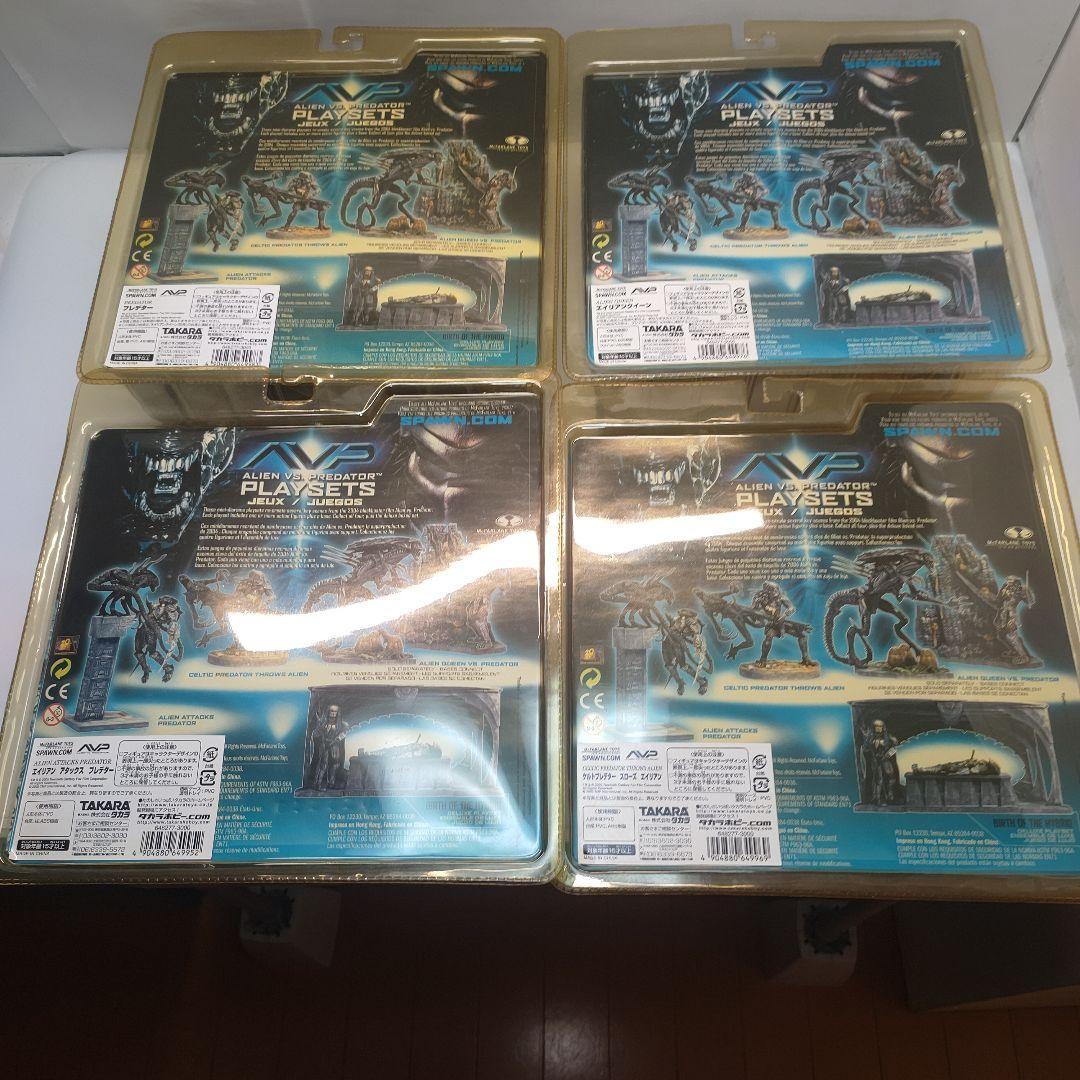 マクファーレントイズ 【AVP/ジオラマフィギュア】４種セット 未開封品