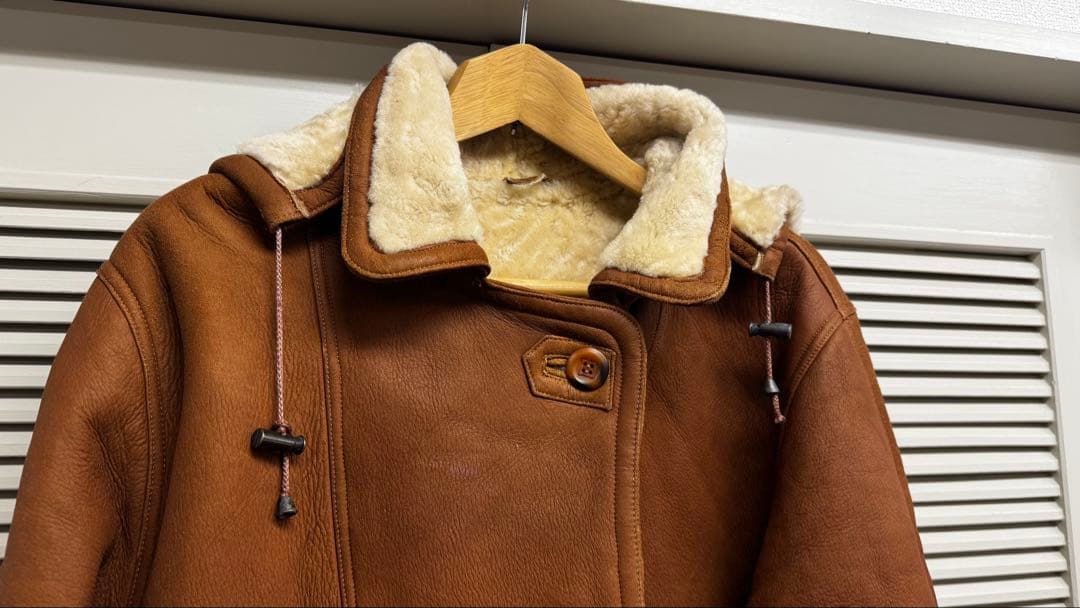 ミリタリア購入イタリア製レザームートンジャケット ジルサンダーグラフペーパー