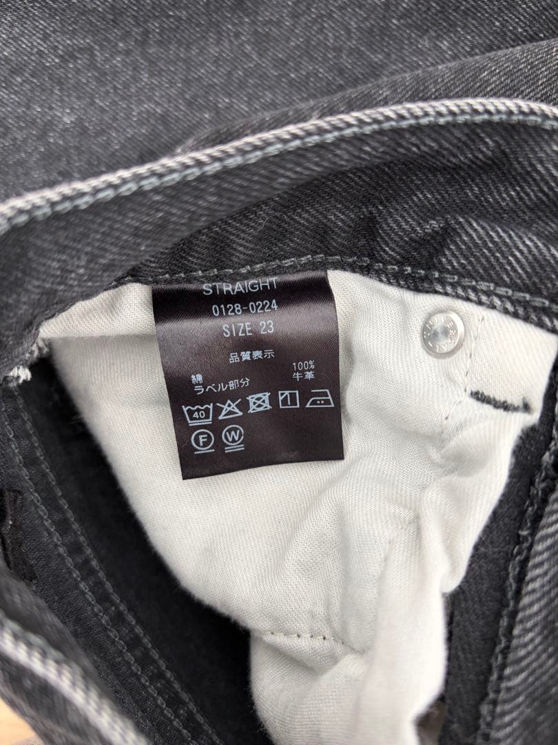 SHISHIKUI シシクイ　CLASSIC DENIM / BLACK 23