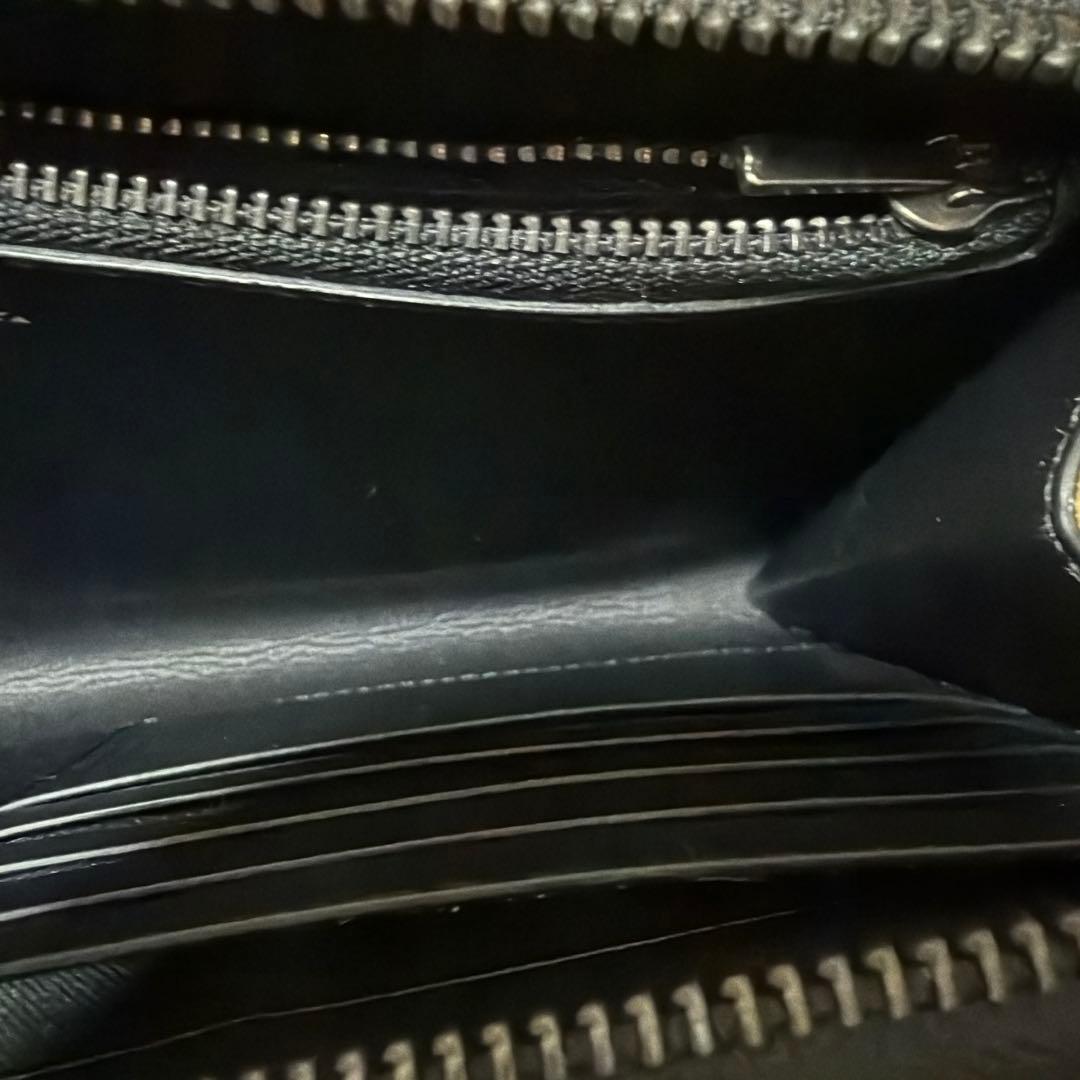 コーチ ダブルジップ トラベル オーガナイザー・シグネチャー キャンバス 長財布