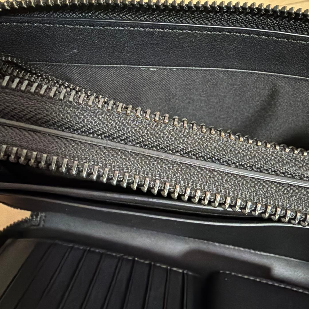 コーチ ダブルジップ トラベル オーガナイザー・シグネチャー キャンバス 長財布