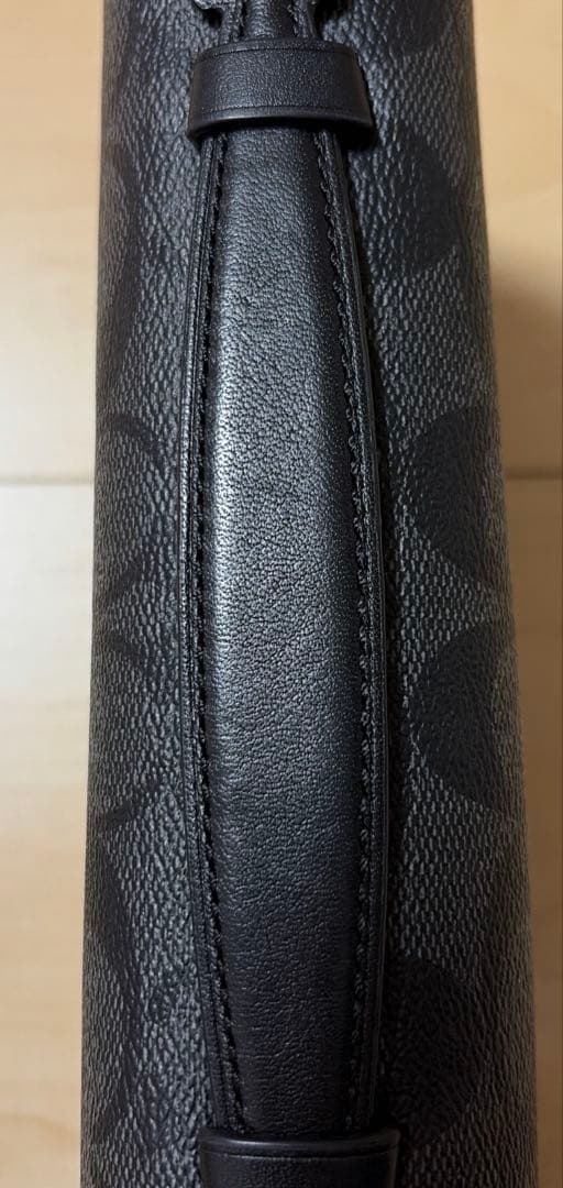 コーチ ダブルジップ トラベル オーガナイザー・シグネチャー キャンバス 長財布