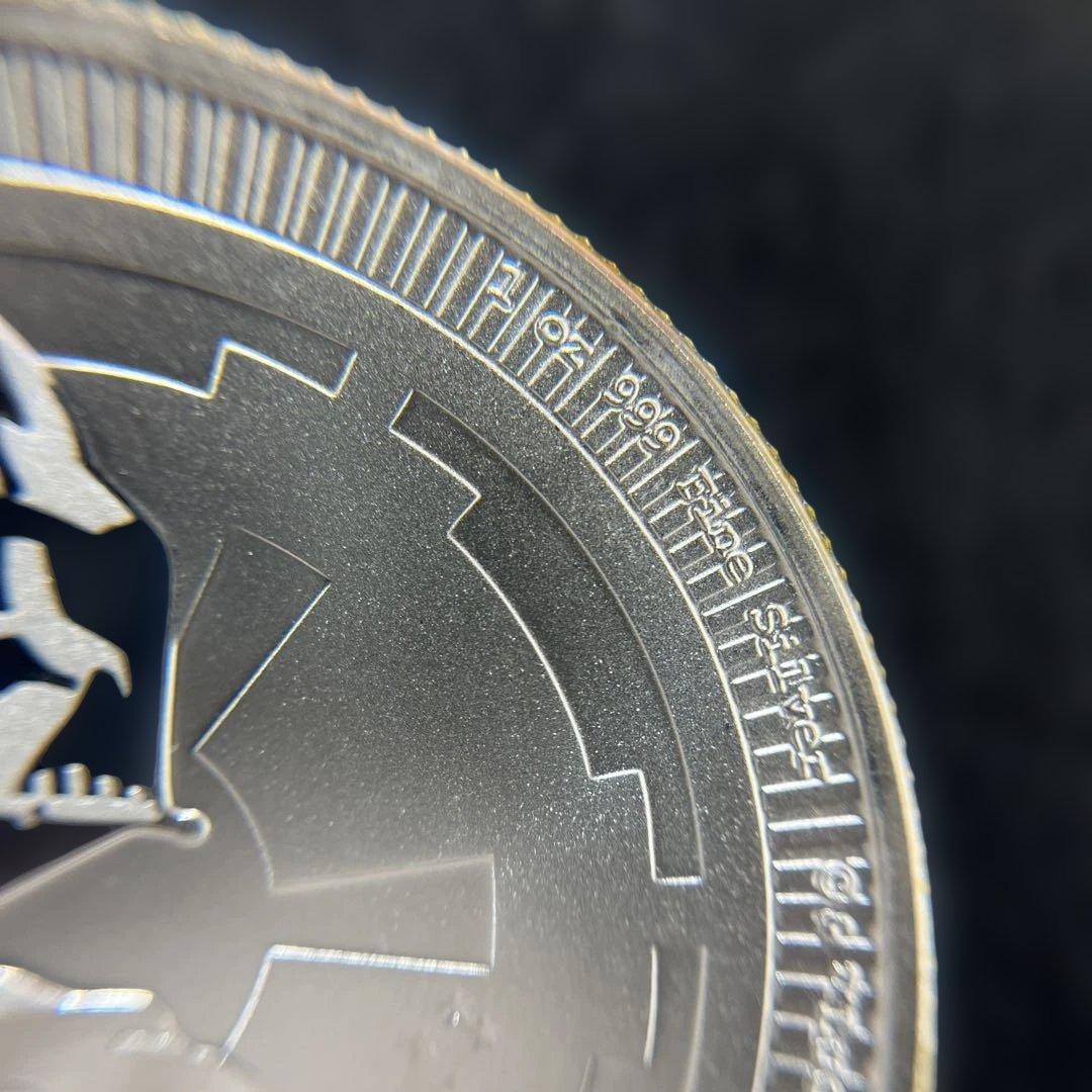 【純銀】ダース・ベイダー　2DOLLARS 純銀プルーフ