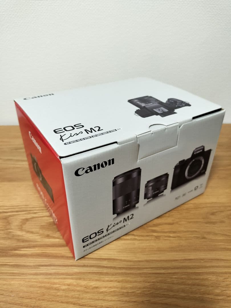 Canon EOS kiss M2 ミラーレスカメラ ダブルズームキット