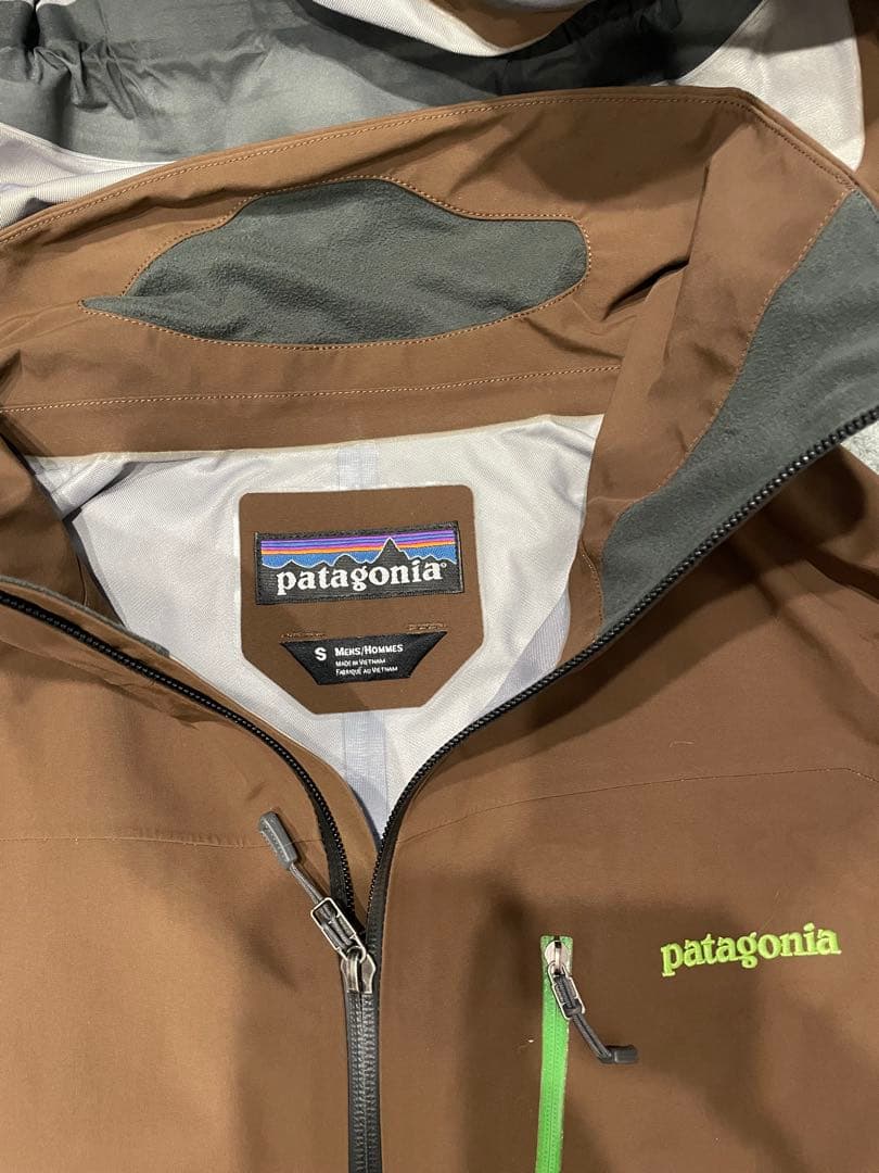 patagonia メンズ スノージャケット S ブラウン