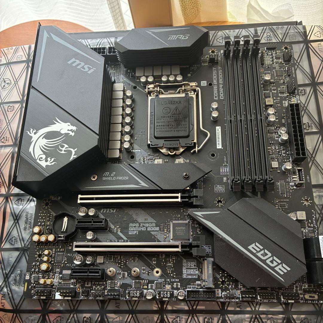 マザーボード MSI Z490M Gaming WiFi /microATX/LGA1200