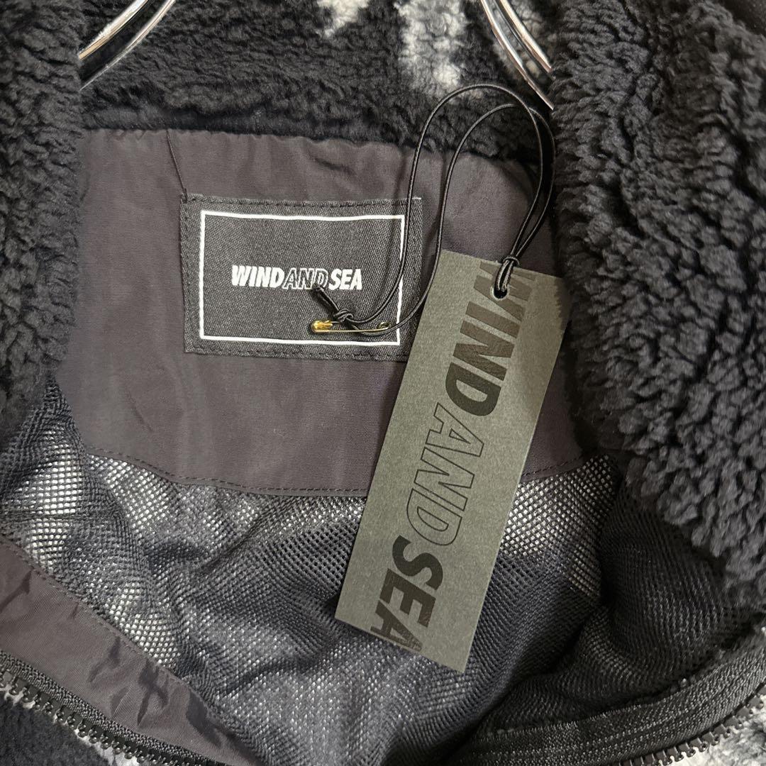 【タグ付き】WIND AND SEA PALM TREE フリースベスト　XL