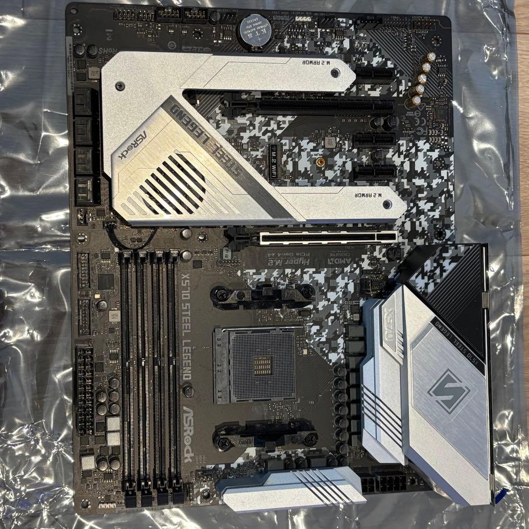 AMD Ryzen 9 3900X マザーボード、メモリ128GB セット