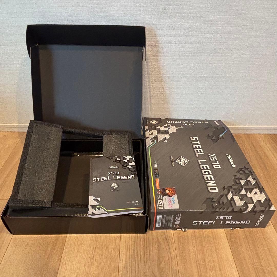 AMD Ryzen 9 3900X マザーボード、メモリ128GB セット