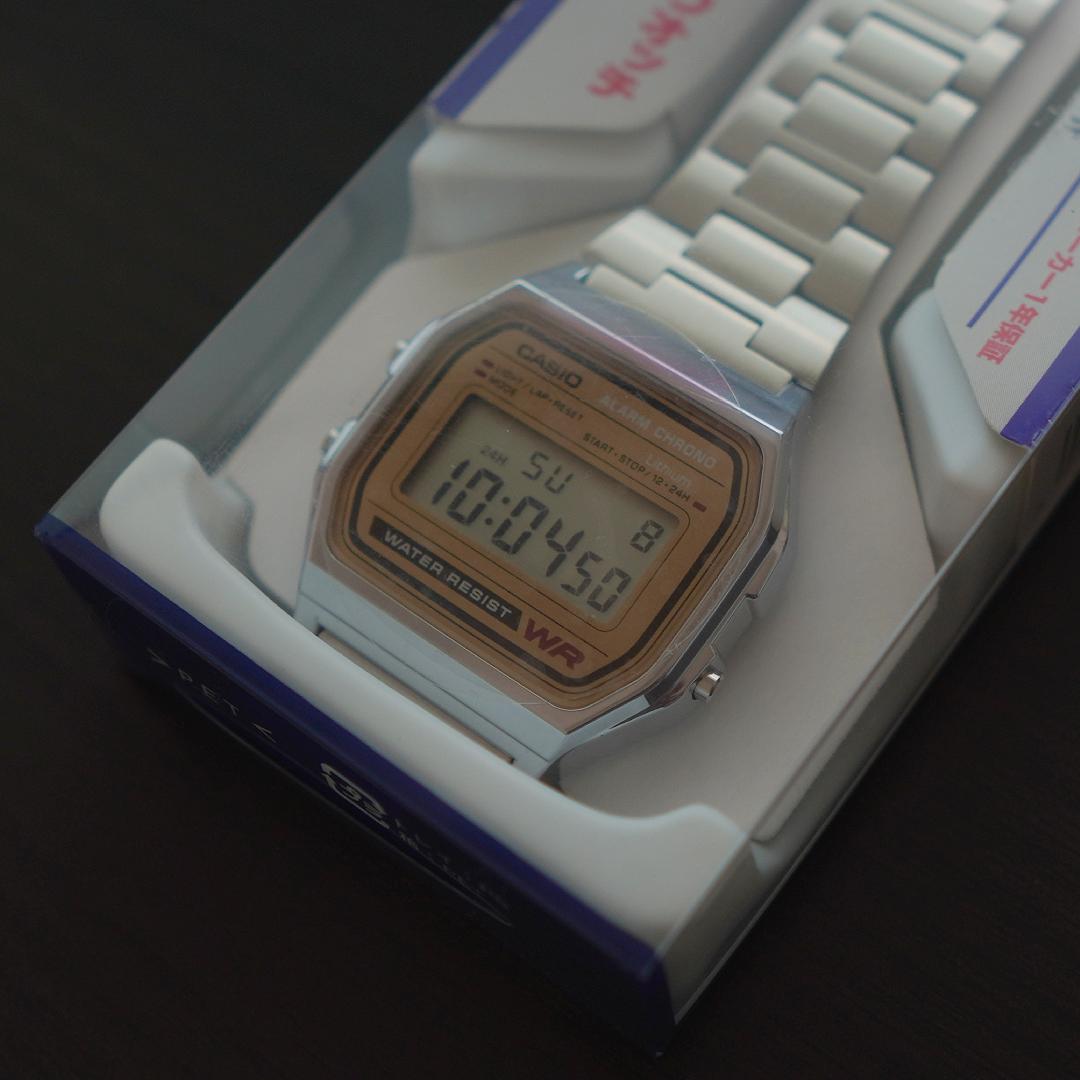 CASIO　カシオ　チプカシ　旧パッケージ　WR枠なし　2本セット　A158W