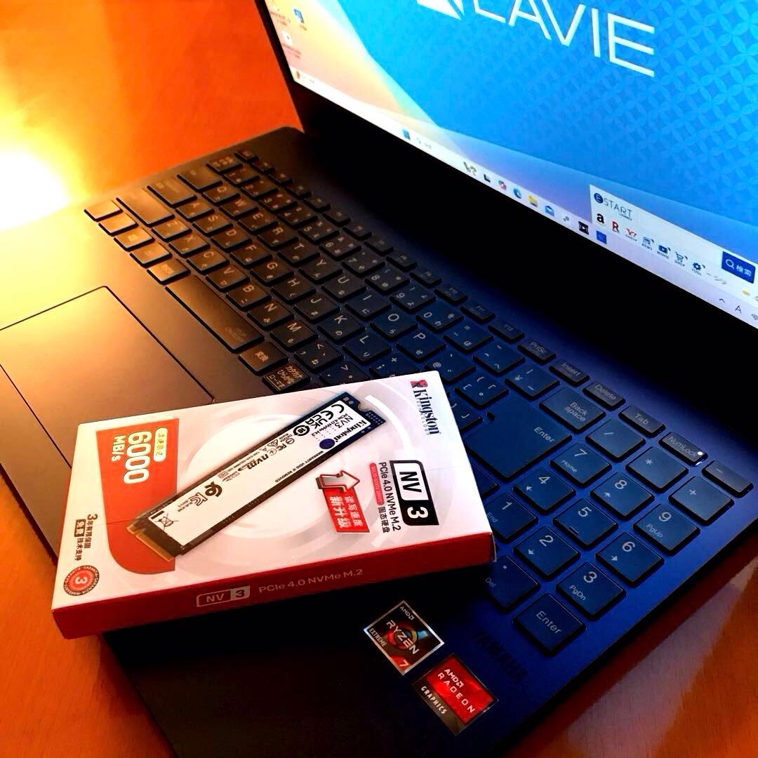 美品 LaVie N1585/AAL 【カスタム使用】NVMeSSD＋HDD