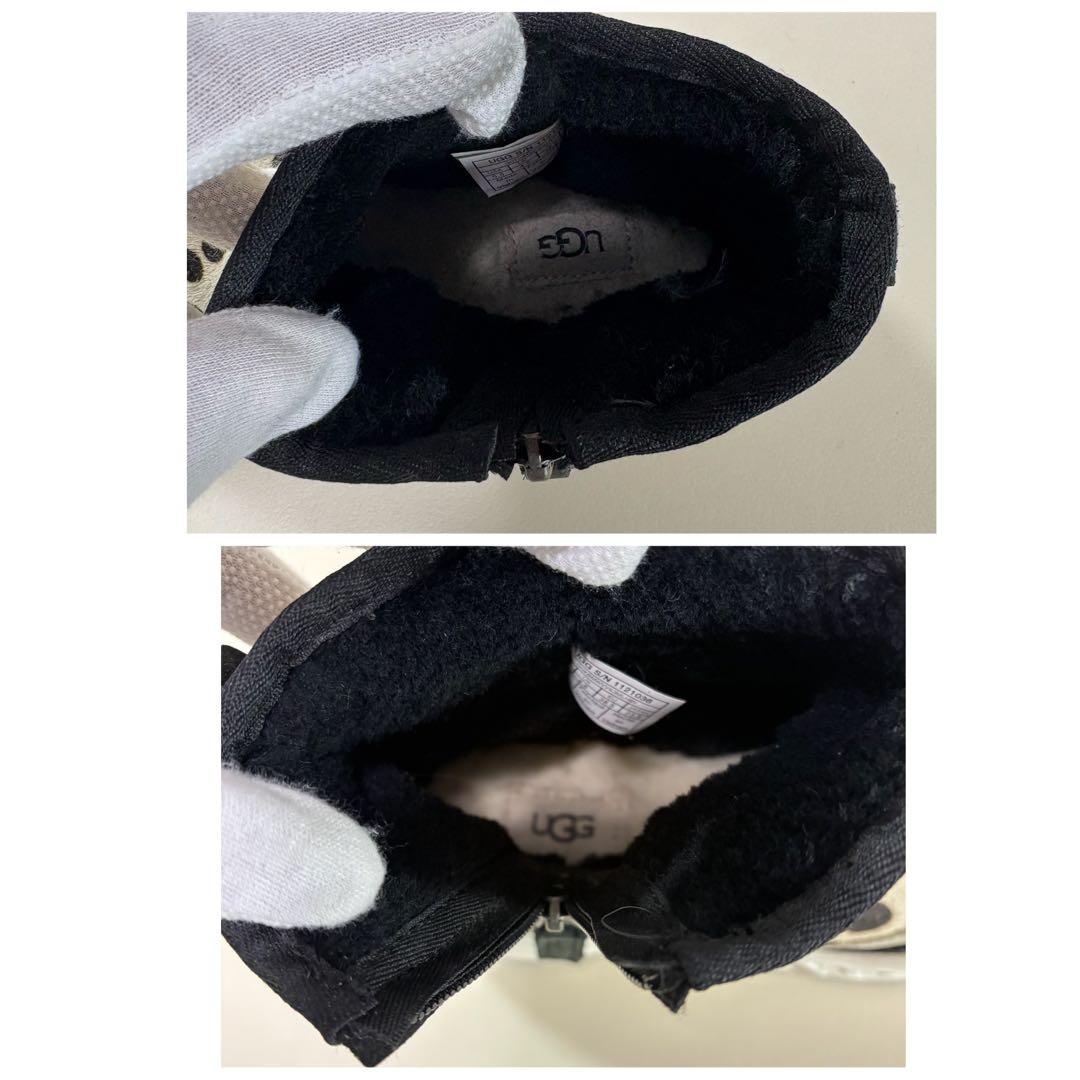 ♡夢♡ 様UGG ハラコブーツ クラシックダルメシアンブーツ23.5㎝