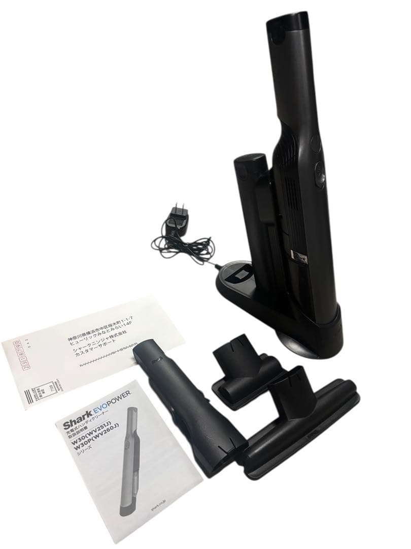 Shark EVOPOWER W30 コードレスハンディ 掃除機 付属品完備