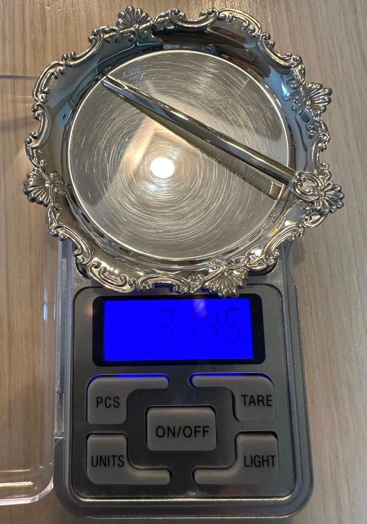 シルバープレートとピンフォークセット WAKO 和光 純銀