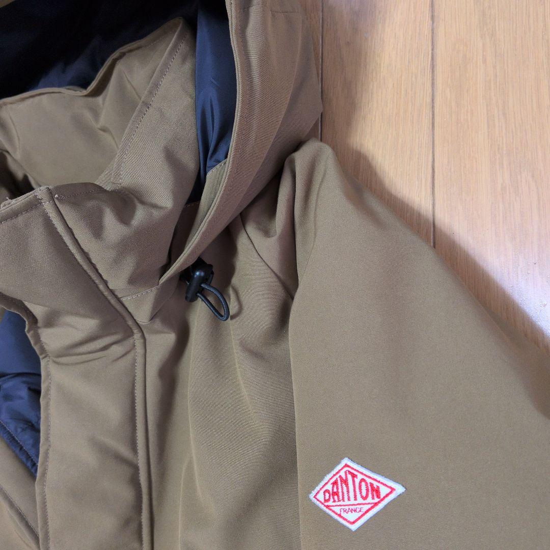 DANTON ブラウン ダウンジャケット