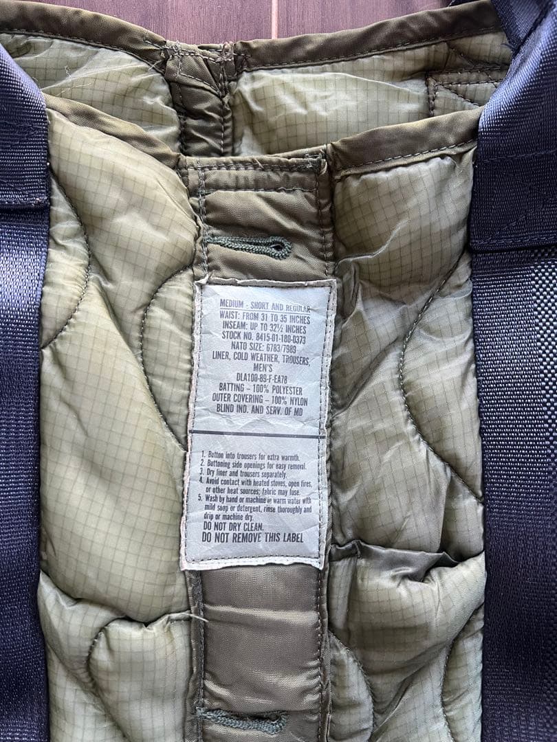 US 三軒茶屋 Military M-65 Quilted Bag バック