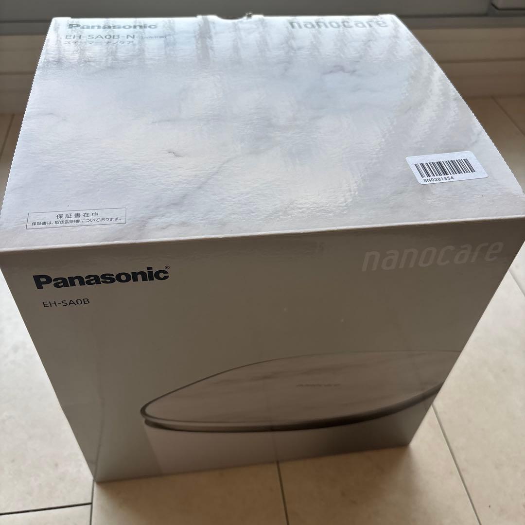 【使用2回】 EH-SA0B-N パナソニック スチーマー ナノケア ゴールド