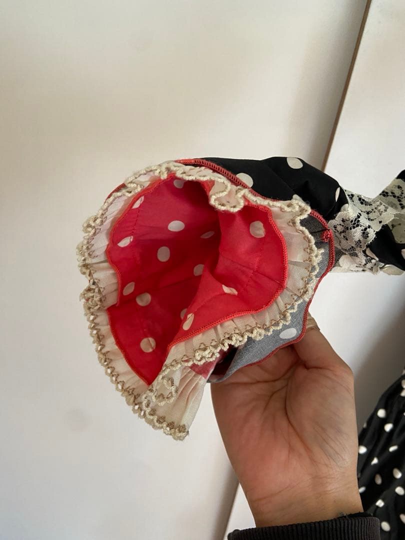 フラメンコ衣装　 水玉ワンピース　マーメイド