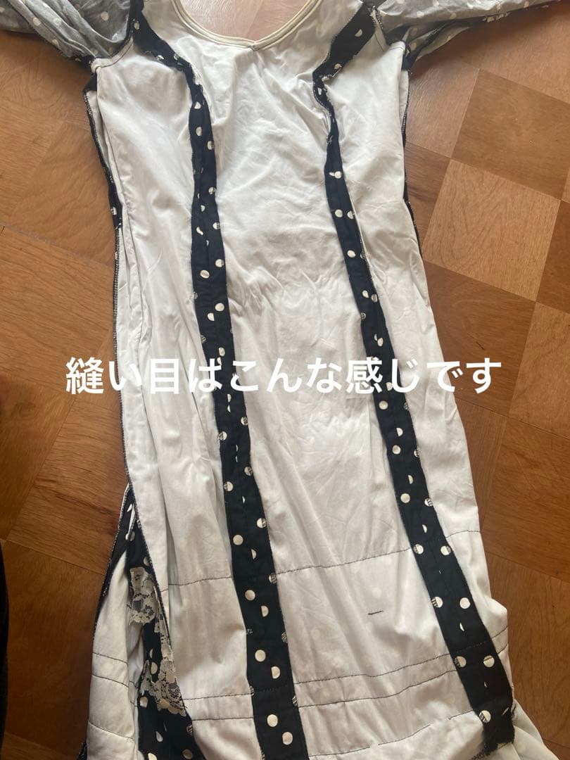 フラメンコ衣装　 水玉ワンピース　マーメイド