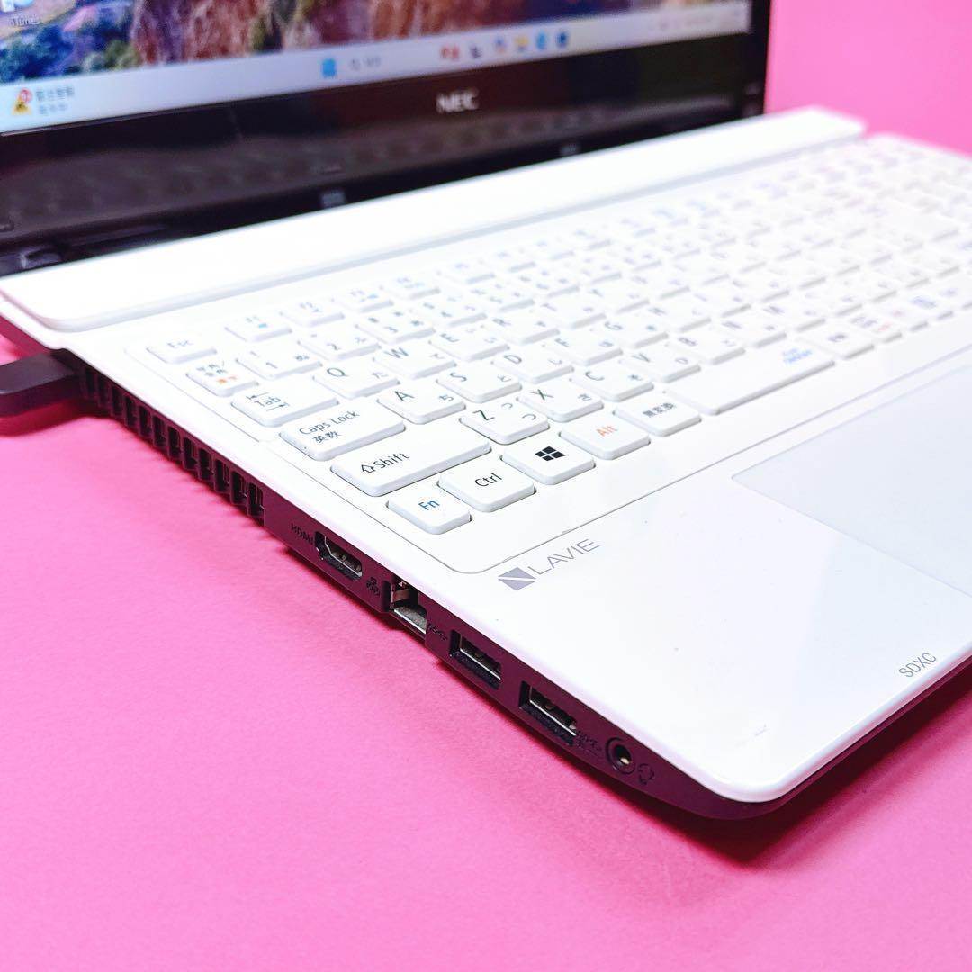 高性能i7⭐️新品SSD windows11 カメラ付きノートパソコン オフィス