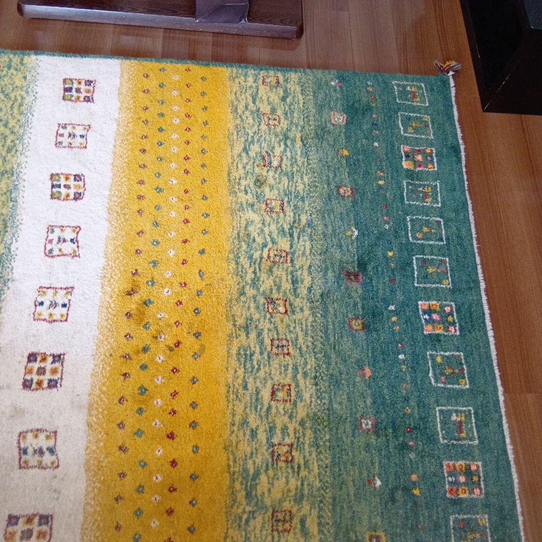 *まゆ様　ペルシャギャッベ 大塚家具購入 手織りラグ定価156600円