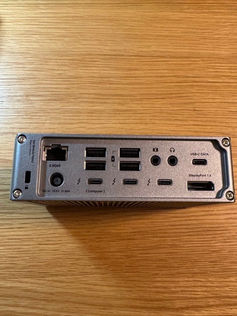 【美品】CalDigit TS4 Thunderbolt Station 4