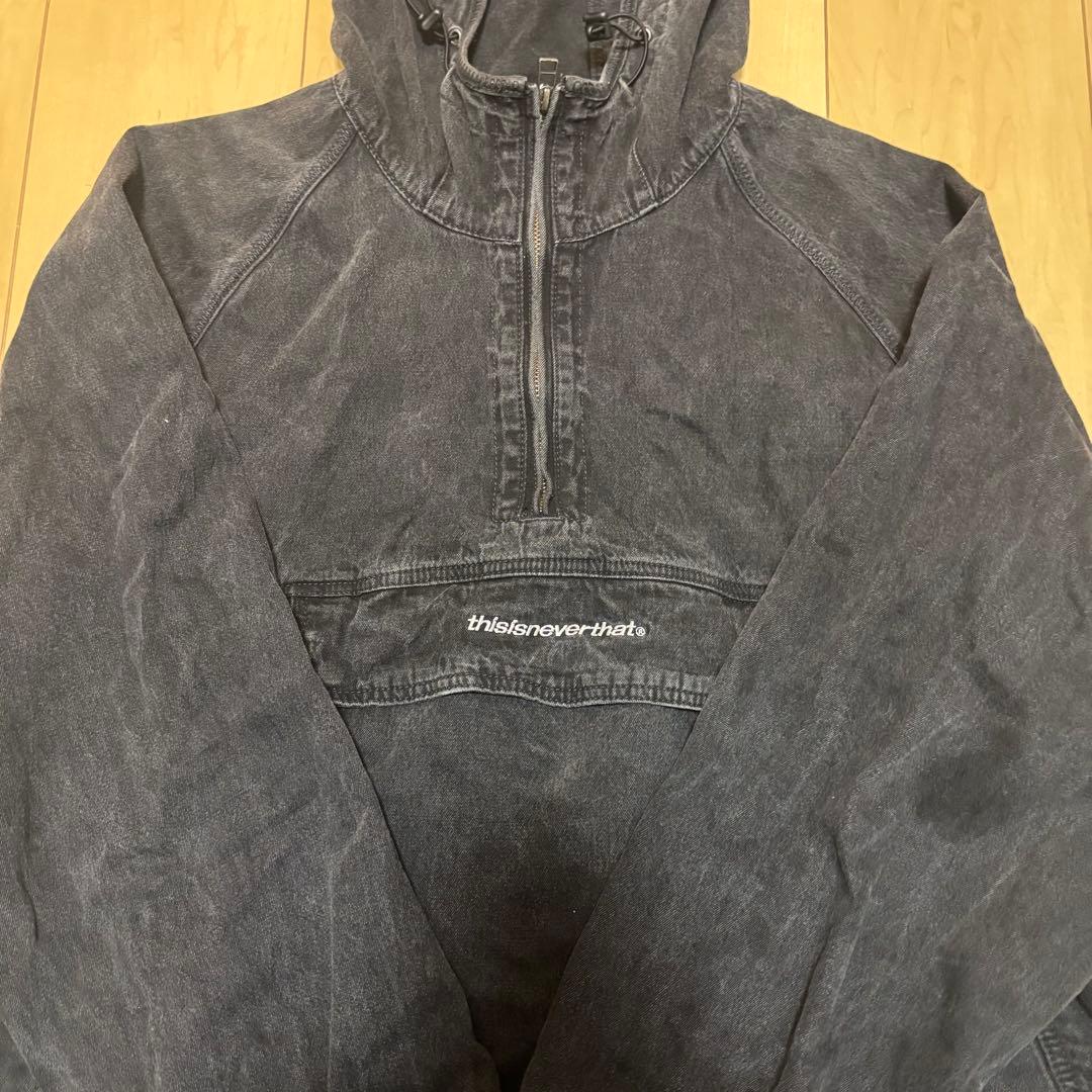 thisisneverthat anorak jacket black パーカー