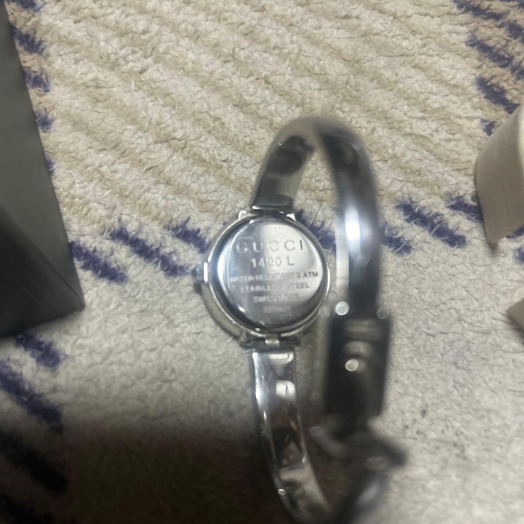 A*G様 GUCCI 腕時計 1400L ブラック美品