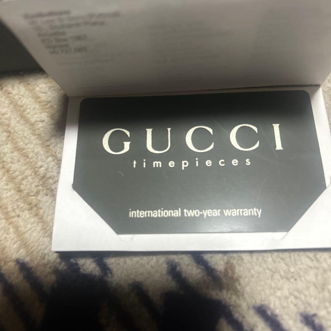 A*G様 GUCCI 腕時計 1400L ブラック美品
