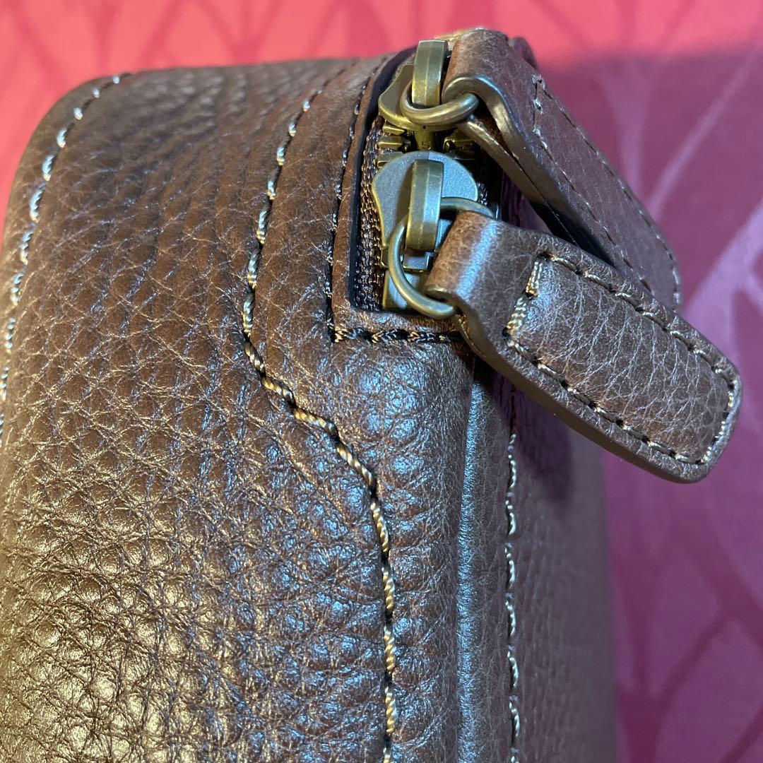 土屋鞄トーンオイルヌメ ボディーポシェット