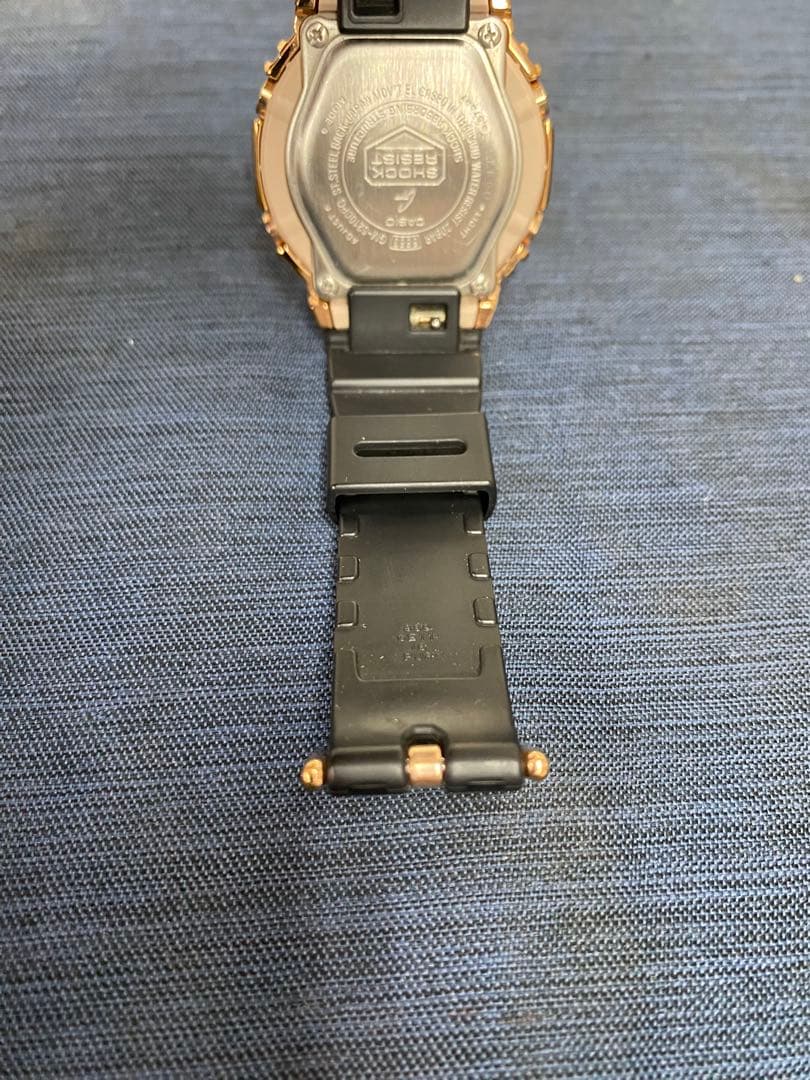 【稼動品】カシオ　G-SHOCK 腕時計 ローズゴールド GM-S2100PG