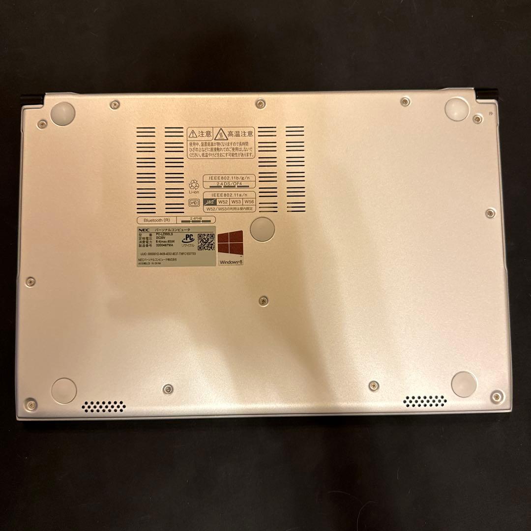 【中古】NEC ノートパソコン　PC-LZ550LS