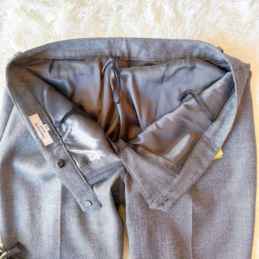 ORIHICA RHYME 13号 ノーカラースーツ上下 ストレッチ