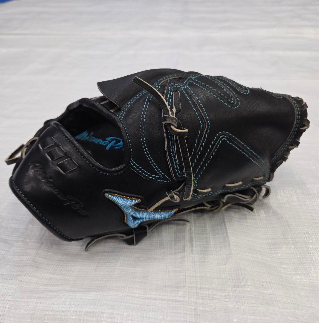 ミズノプロ　軟式　投手用　ダイバーシティブルー