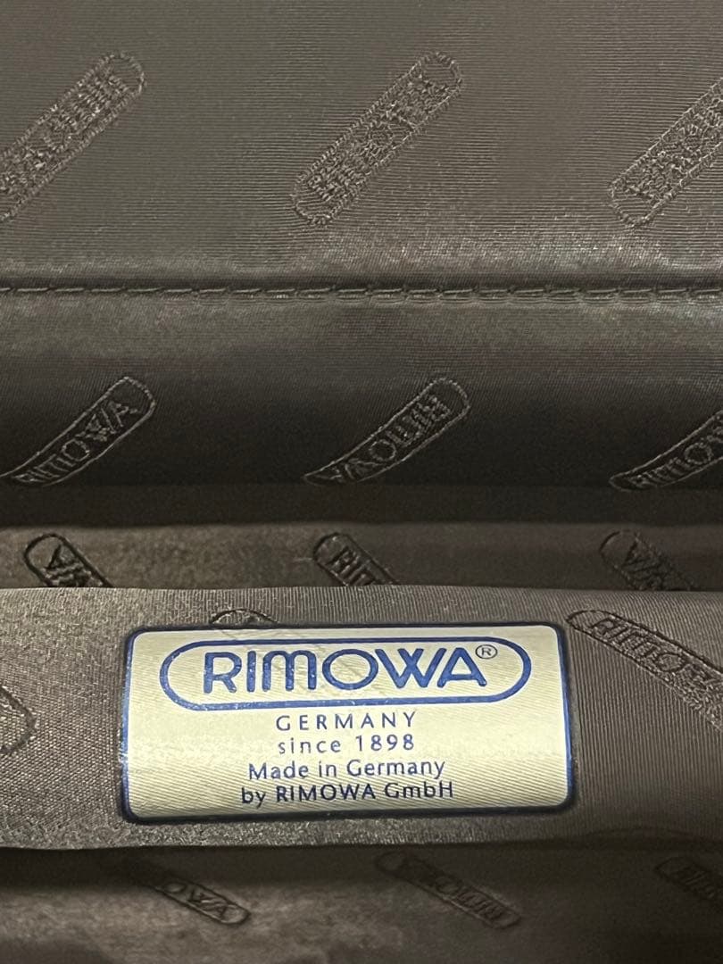 RIMOWA トパーズ 2輪 マットブラック 機内持込可能