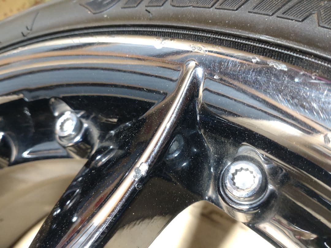 RAYS A/X グリフォニー 夜王BLACK 16インチ ホイールセット 中古