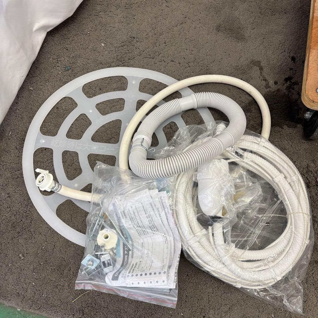 146⭕️ドラム式洗濯機　シャープ　乾燥　11キロ　右開き　設置無料　安い　23年