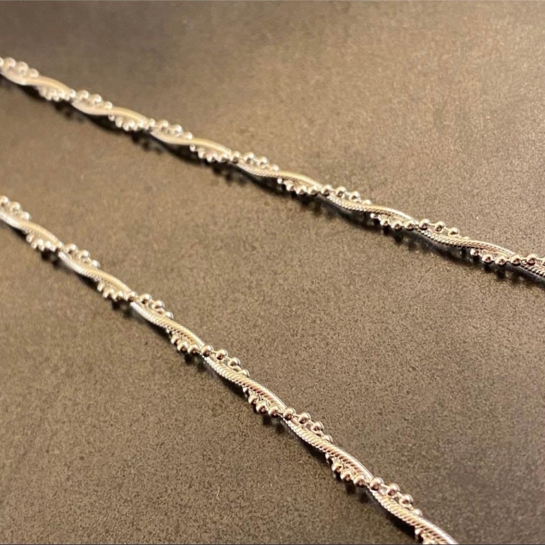 SILVER925 DNA CHAIN NECKLACE /シルバー/ネックレス