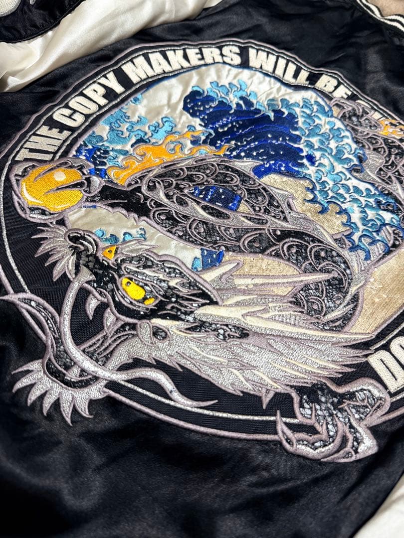 DOGTOWN 龍 日本限定版 スカジャン unisex サテン vintage