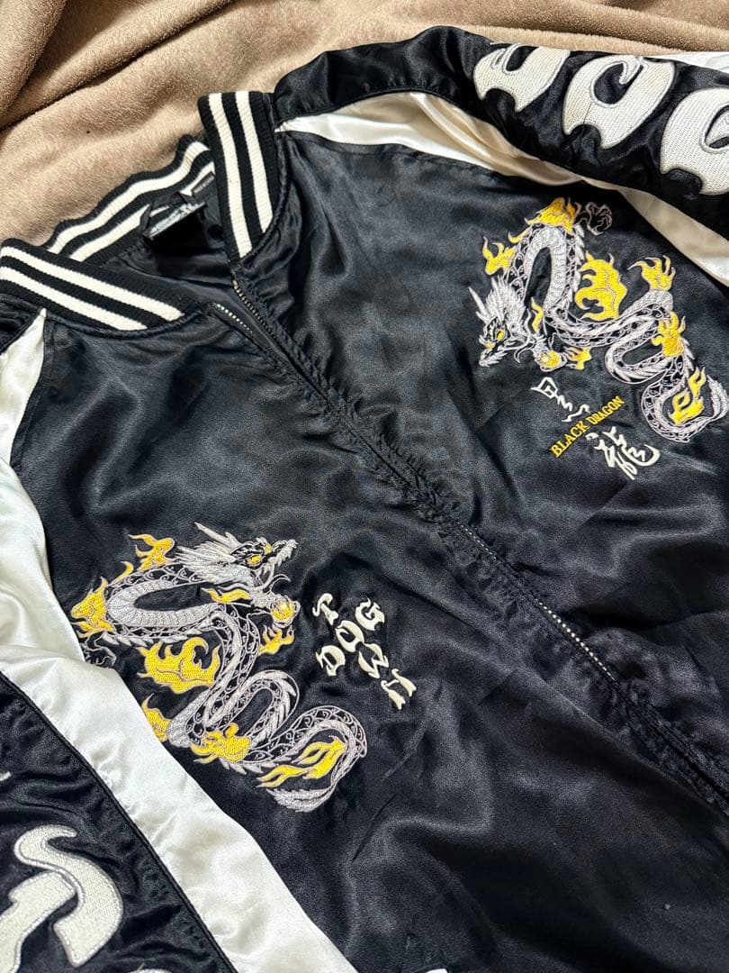 DOGTOWN 龍 日本限定版 スカジャン unisex サテン vintage