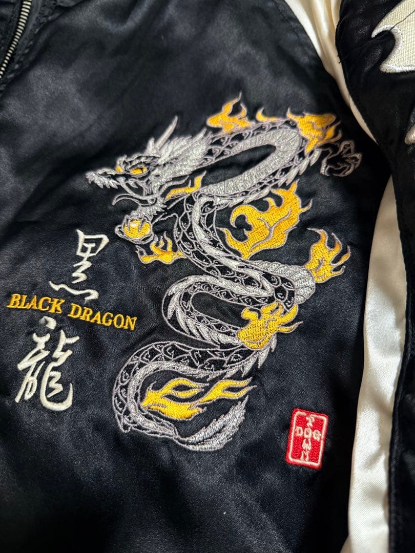 DOGTOWN 龍 日本限定版 スカジャン unisex サテン vintage