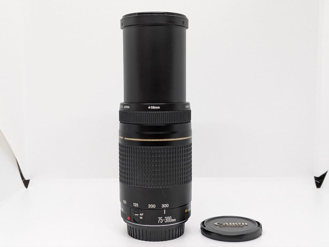 1月18日限定①OP付【超望遠】Canon EF 75-300mm Ⅱ USM