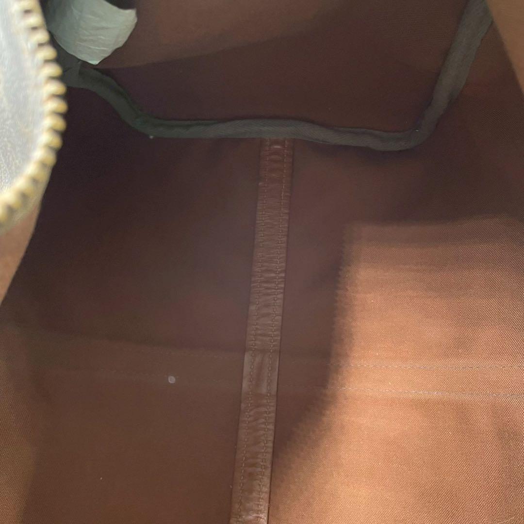 使用感あり　ルイヴィトン　モノグラム　ボストンバッグ　キーポル45 ブラウン