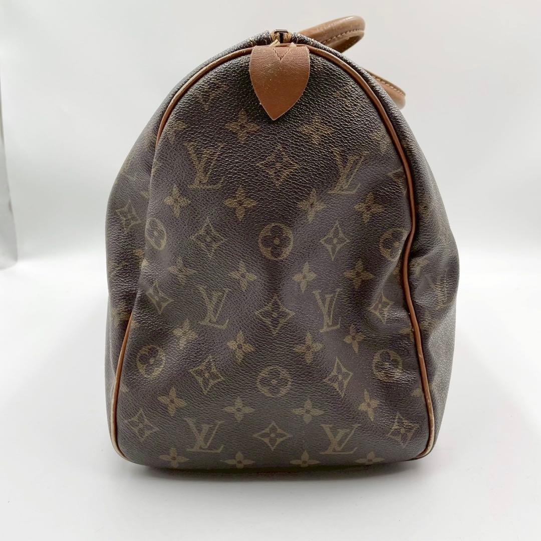 使用感あり　ルイヴィトン　モノグラム　ボストンバッグ　キーポル45 ブラウン